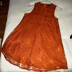 Forever 21 floral sleeveless dress